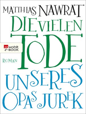 cover image of Die vielen Tode unseres Opas Jurek